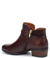 Pikolinos Daroca Leather Tassle Booties