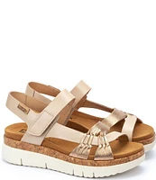 Pikolinos Palma Leather Platform Sandals