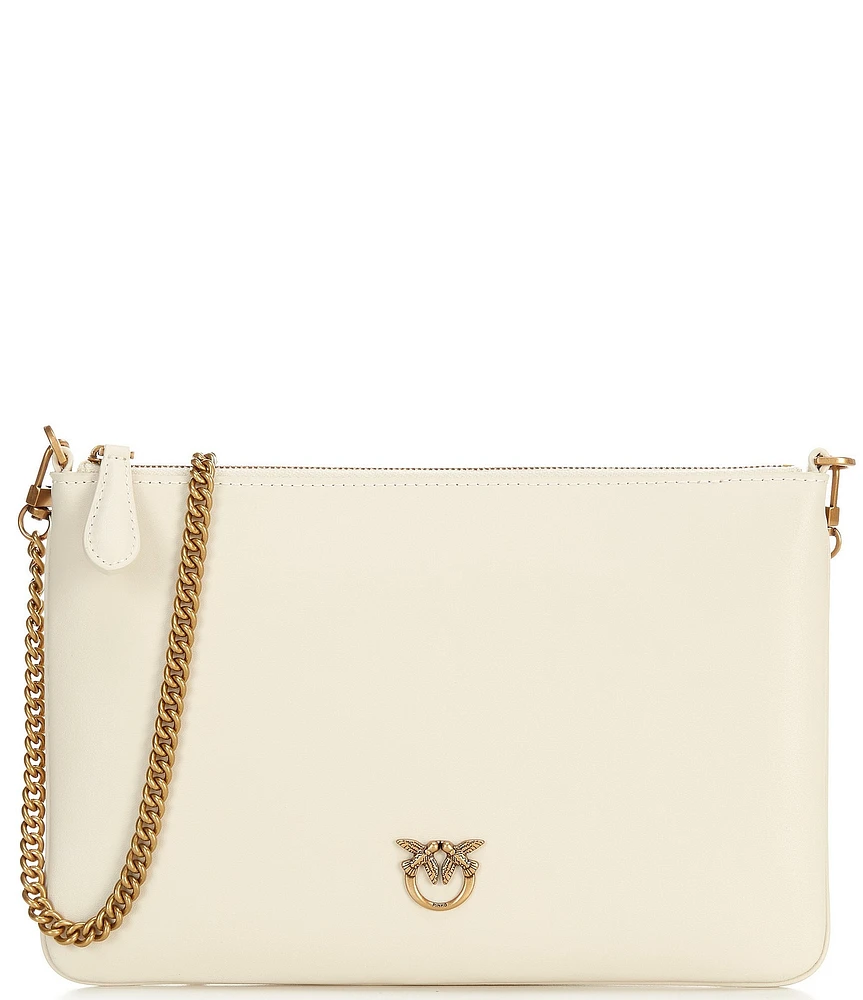 PINKO Classic Flat Love Crossbody Bag