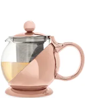 Pinky Up Shelby Rose Gold Wrapped Teapot & Infuser