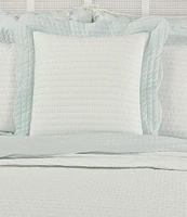 Piper & Wright Amherst Channel Quilted Stitch Reversible Square Pillow