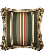 Piper & Wright Brittany Vertical Stripe Flanged Reversible Euro Sham