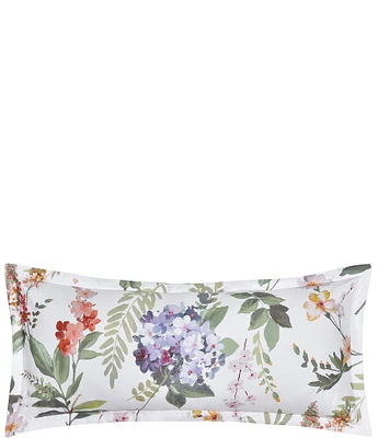 Piper & Wright Clara Collection Floral Watercolor Printed Lumbar Pillow