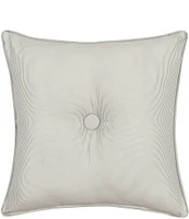 Piper & Wright Clarice Button-Tufted Framed Reversible Square Pillow