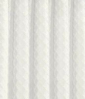 Piper & Wright Lillian Jacquard Fabric Shower Curtain