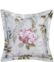 Piper & Wright Sara Collection Floral Cotton Decorative Square Pillow