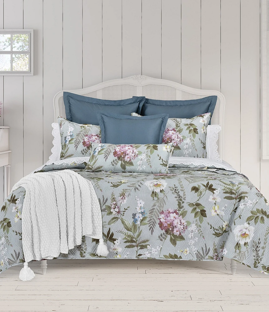 Piper & Wright Sara Watercolor Floral Printed Quilt Mini Set