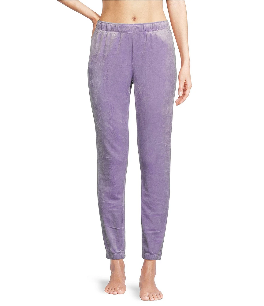 PJ Salvage Solid Silky Velour Coordinating Lounge Jogger