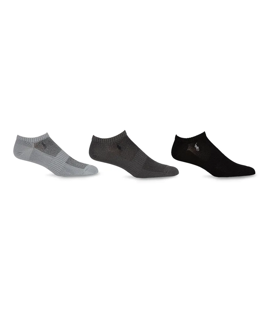 Polo Ralph Lauren No-Show Socks 3-Pack