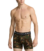 Polo Ralph Lauren 4D Flex Cooling Microfiber Camouflage Boxer Briefs 3-Pack