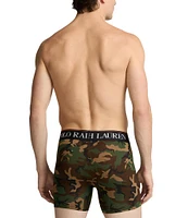 Polo Ralph Lauren 4D Flex Cooling Microfiber Camouflage Boxer Briefs 3-Pack