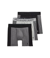 Polo Ralph Lauren 4D Flex Max Side Panel Boxer Briefs 3-Pack