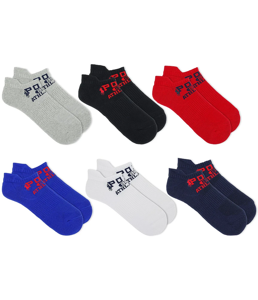 Polo Ralph Lauren #double;67#double; Low Cut Socks 6-Pack