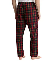 Polo Ralph Lauren A Vibrant Plaid Pattern Pajama Pants