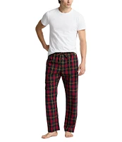 Polo Ralph Lauren A Vibrant Plaid Pattern Pajama Pants