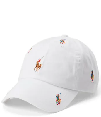 Polo Ralph Lauren Allover Pony Chino Ball Cap