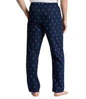 Polo Ralph Lauren Allover Pony Print Broadcloth Pajama Pants