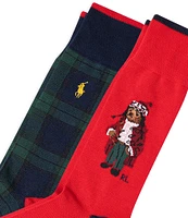 Polo Ralph Lauren Artic Holiday Bear Slack 2-Pack