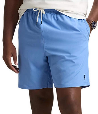 Polo Ralph Lauren Big & Tall 6.5#double; and 7.5#double; Inseam Traveler Swim Trunks