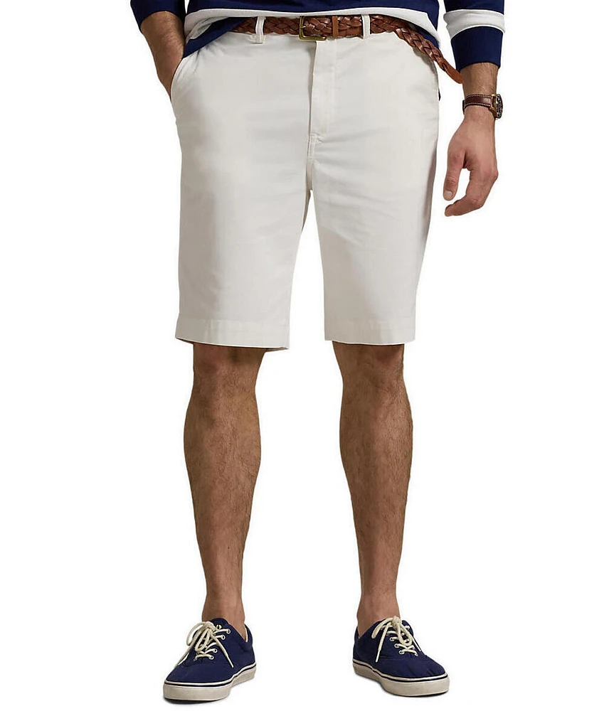 Polo Ralph Lauren Big & Tall 9.5#double; and 10.5#double; Inseam Stretch Classic Fit Twill Shorts