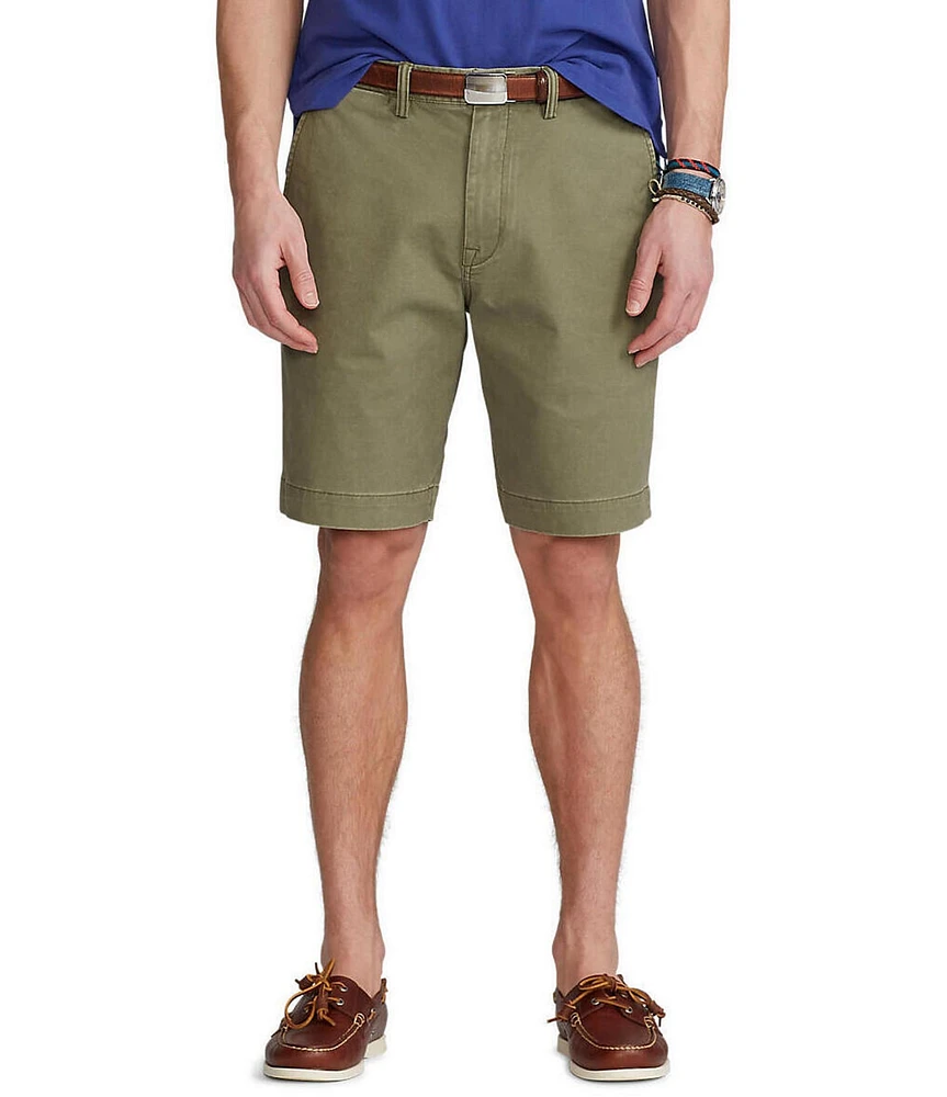 Polo Ralph Lauren Big & Tall 9.5#double; and 10.5#double; Inseam Stretch Twill Shorts