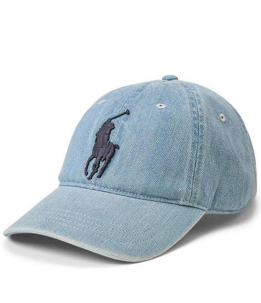 Polo Ralph Lauren Big & Tall Big Pony Denim Ball Cap