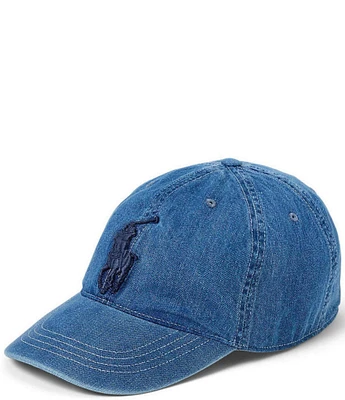 Polo Ralph Lauren Big & Tall Big Pony Denim Ball Cap