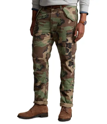 Polo Ralph Lauren Big & Tall Classic-Fit Camo Canvas Cargo Pants