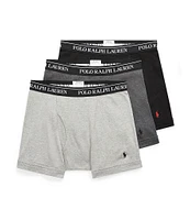 Polo Ralph Lauren Big & Tall Classic Fit Cotton Boxer Briefs 3-Pack