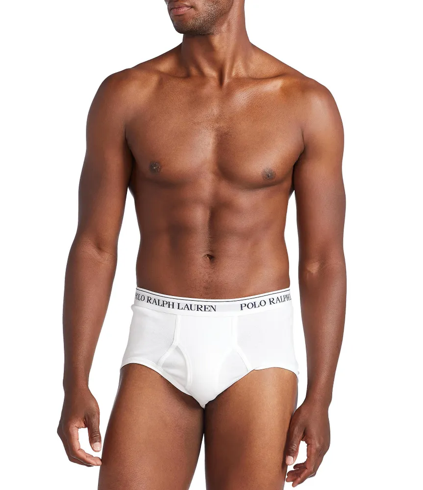 Polo Ralph Lauren Big & Tall Classic Fit Cotton Briefs 3-Pack