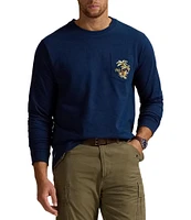 Polo Ralph Lauren Big & Tall Classic Fit Embroidered Jersey Long Sleeve T-Shirt