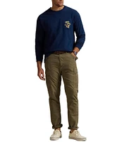 Polo Ralph Lauren Big & Tall Classic Fit Embroidered Jersey Long Sleeve T-Shirt