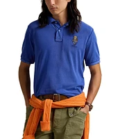 Polo Ralph Lauren Big & Tall Classic Fit Explorer Bear Mesh Short Sleeve Polo Shirt