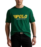 Polo Ralph Lauren Big & Tall Classic Fit Motorsport Graphic Jersey Short Sleeve T-Shirt