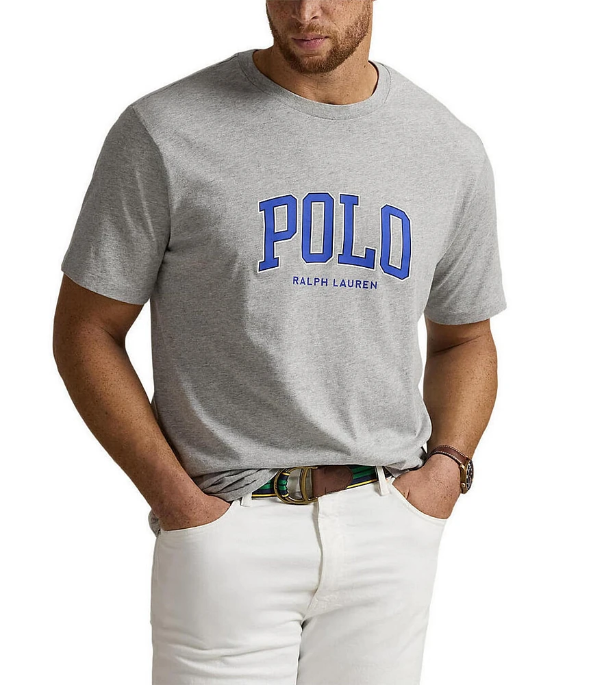 Polo Ralph Lauren Big & Tall Classic Fit Large Signature Graphic Logo Jersey Short Sleeve T-Shirt