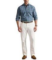 Polo Ralph Lauren Big & Tall Classic Fit Multi Plaid Oxford Long Sleeve Woven Shirt
