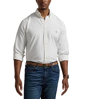 Polo Ralph Lauren Big & Tall Classic Fit Performance Stretch Oxford Long Sleeve Woven Shirt