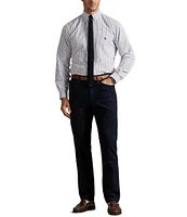 Polo Ralph Lauren Big & Tall Classic Fit Performance Stretch Plaid Check Oxford Long Sleeve Woven Shirt