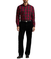 Polo Ralph Lauren Big & Tall Classic Fit Plaid Brushed Oxford Long Sleeve Woven Shirt