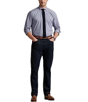 Polo Ralph Lauren Big & Tall Classic Fit Plaid Pattern Stretch Poplin Long Sleeve Woven Shirt