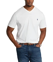 Polo Ralph Lauren Big & Tall Classic Fit Short Sleeve Cotton Jersey V-Neck T-Shirt