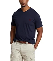 Polo Ralph Lauren Big & Tall Classic Fit Short Sleeve Cotton Jersey V-Neck T-Shirt