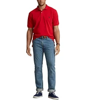 Polo Ralph Lauren Big & Tall Classic Fit Solid Cotton Mesh Polo Shirt