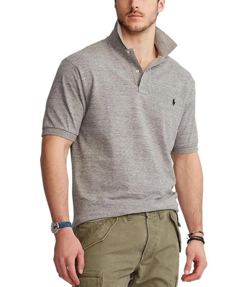 Polo Ralph Lauren Big & Tall Classic Fit Solid Cotton Mesh Polo Shirt