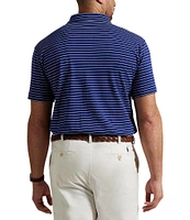 Polo Ralph Lauren Big & Tall Classic Fit Soft Cotton Stripe Short Sleeve Polo Shirt