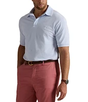 Polo Ralph Lauren Big & Tall Classic Fit Tipped Stretch Mesh Short Sleeve Polo Shirt
