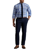 Polo Ralph Lauren Big & Tall Classic Multi Fit Plaid Oxford Long Sleeve Woven Shirt
