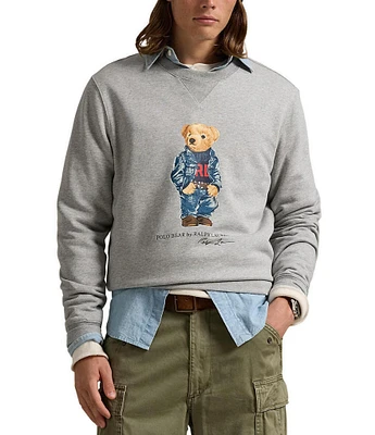 Polo Ralph Lauren Big & Tall Denim Bear Fleece Sweatshirt