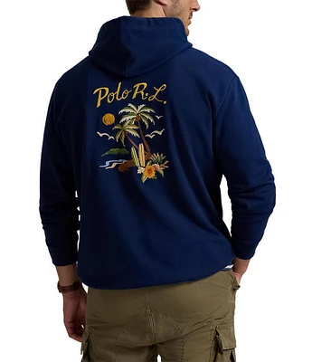 Polo Ralph Lauren Big & Tall Embroidered Loopback Fleece Hoodie