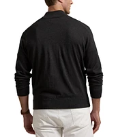 Polo Ralph Lauren Big & Tall Full-Zip Mockneck Sweater